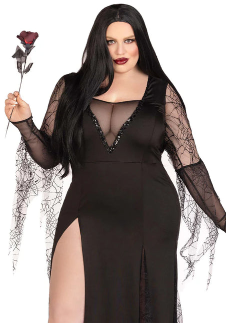 Vestido Morticia Señoras Leg Avenue