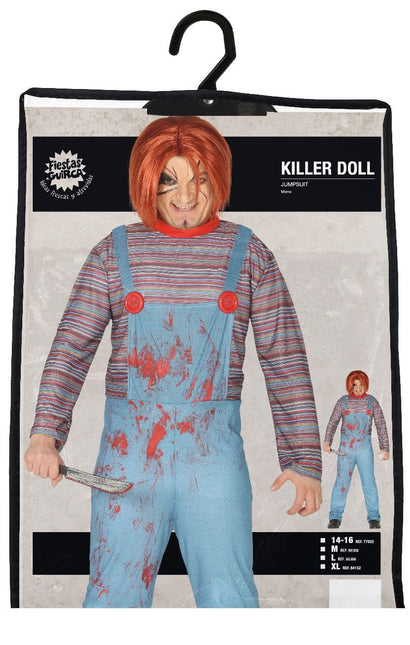 Disfraz de Chucky Halloween Hombre