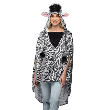 Poncho Cebra Uno <tc>Talla</tc>