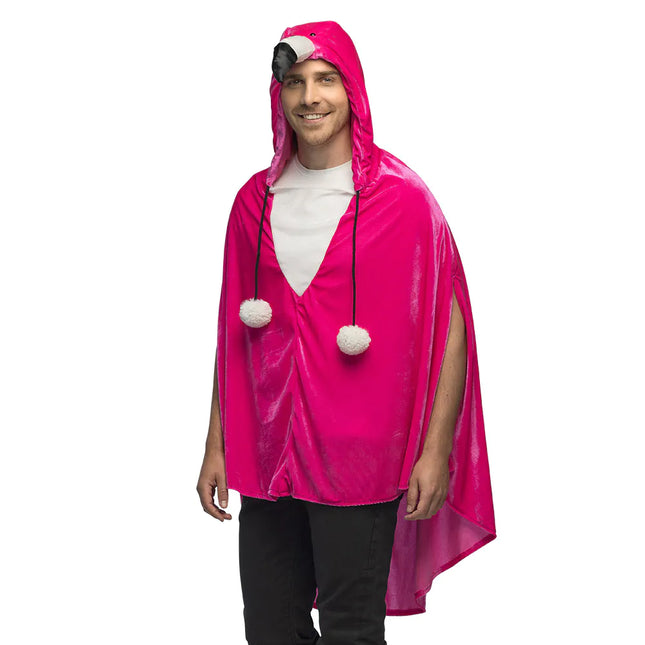 Poncho Flamingo Uno <tc>Talla</tc>