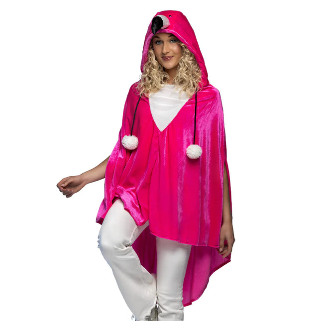 Poncho Flamingo Uno <tc>Talla</tc>