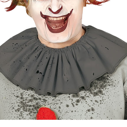 Disfraz de Payaso de Halloween Hombre Gris