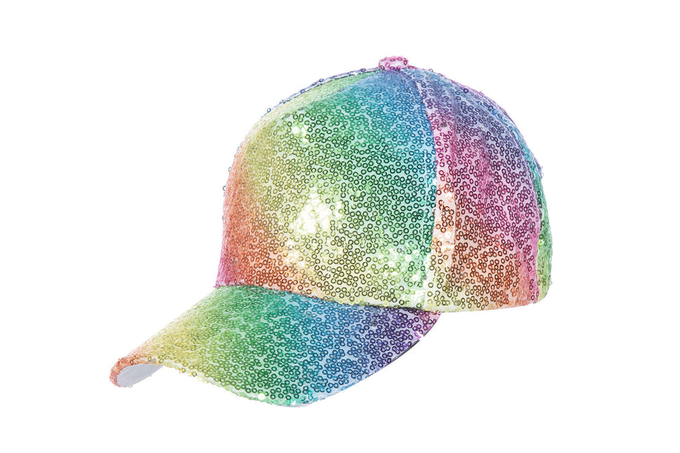 Gorra de béisbol arco iris