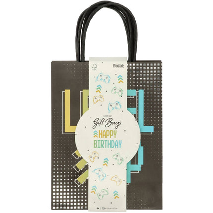 Bolsa de regalo Level Up 27cm 6pcs