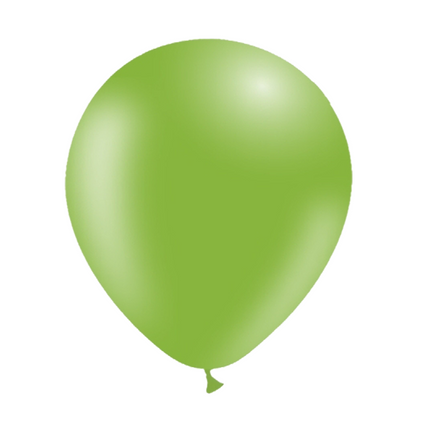 Globos Verde Manzana 30cm 10pcs