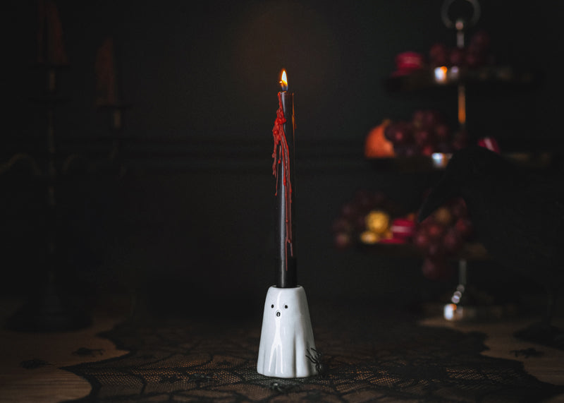 Portavelas Halloween Fantasma 8cm 6pcs