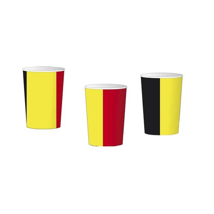 Vasos Bélgica 250ml 8ud