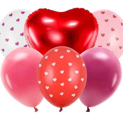 Juego de globos Be mine valentine, mix