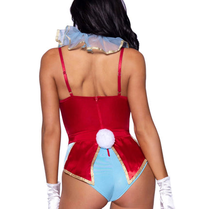 Alice In Wonderland Kostuum Dames Bodysuit Leg Avenue - Partywinkel - 714718564395