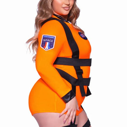 Astronauten Pak Nasa Dames Plus Size Leg Avenue - Partywinkel - 714718563770