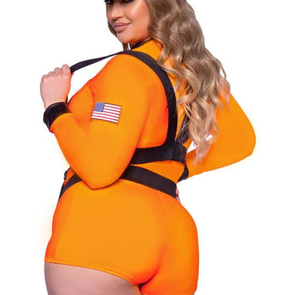 Astronauten Pak Nasa Dames Plus Size Leg Avenue - Partywinkel - 714718563770