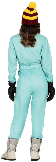 Blauw Paarse Skipak Dames - Partywinkel - 8434077841785