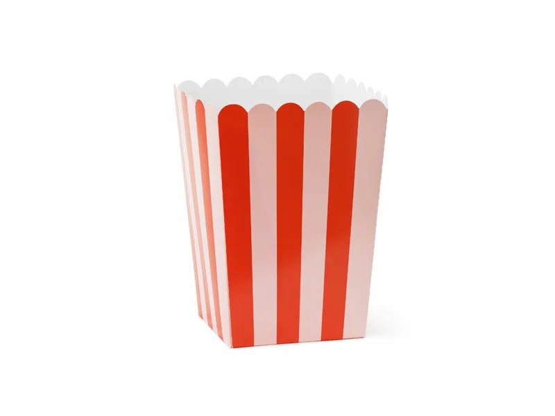 Boxes for popcorn, mix, 11x11x15.5cm - Partywinkel - 5904555074965