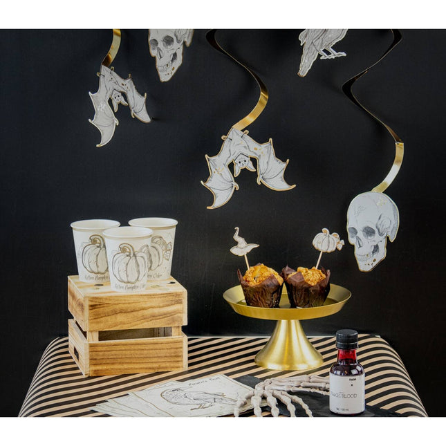 Halloween Decoración Colgante Curiosidades Espeluznantes 60cm 6pcs