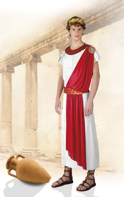 Caesar Kostuum Rood - Partywinkel - 8712026877581