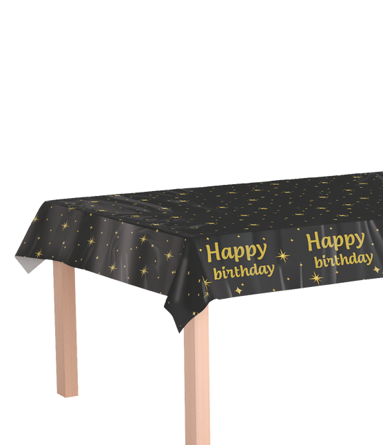 Elegante mantel de fiesta - Feliz cumpleaños