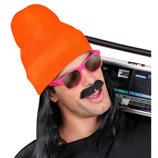 Gorro Naranja Neón