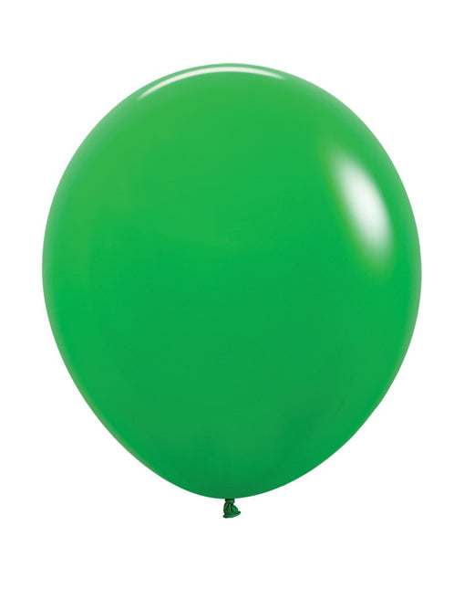 Globos Trébol Verde 45cm 25pcs