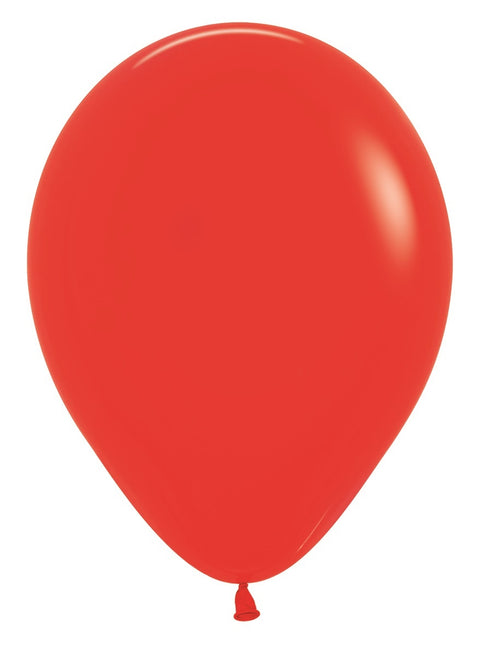 Globos Rojo 30cm 12uds