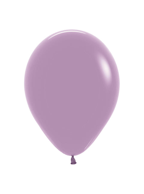 Globos Pastel Atardecer Lavanda 23cm 50pcs