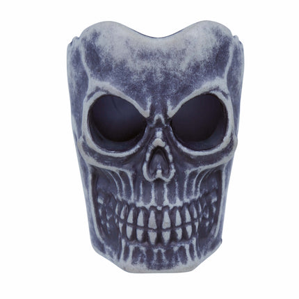 Decoración de Mesa Halloween Calavera Vela 6cm