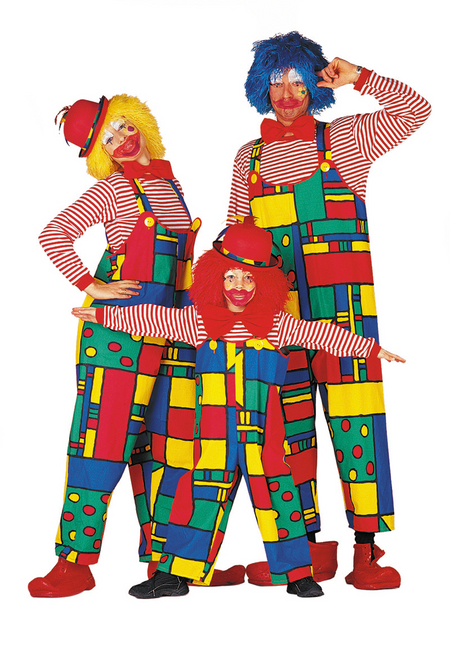 Traje de payaso Mondrian Ladies