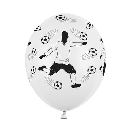 Globos Fútbol 30cm 6pcs