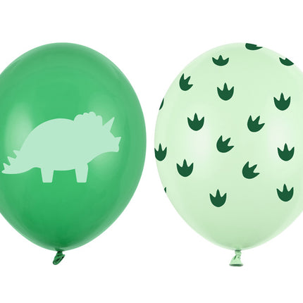 Globos de Dinosaurio 30cm 50pcs