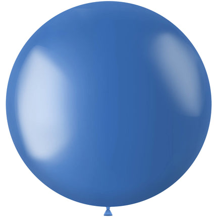 Globo Azul Metalizado Azul Real 80cm