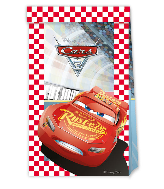 Cars 3 Bolsas de fiesta 4pcs