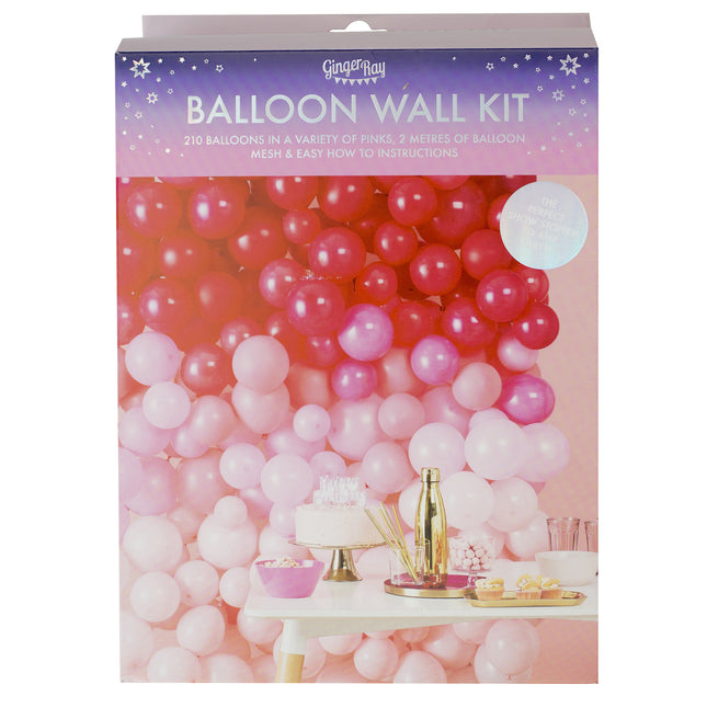 Decoración de Pared Juego de Globos Ombre