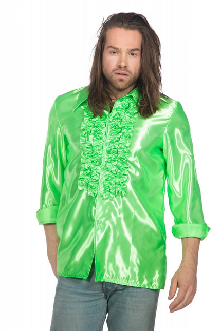 Blusa Disco Volantes Verde