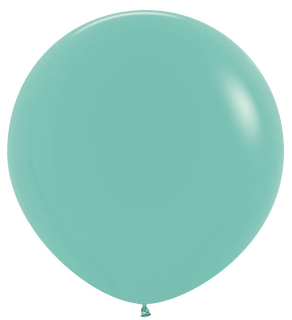 Globos Aquamarina 91cm 10pcs