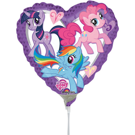 Mi Pequeño Pony Globo Corazón Mini23cm