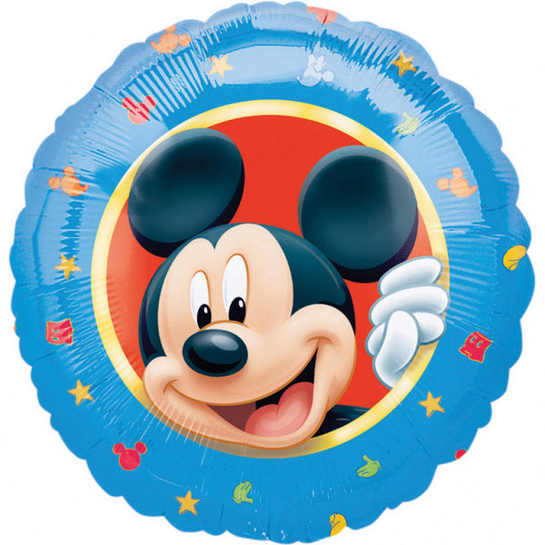 Globo de Helio Mickey Mouse Azul 43cm vacio