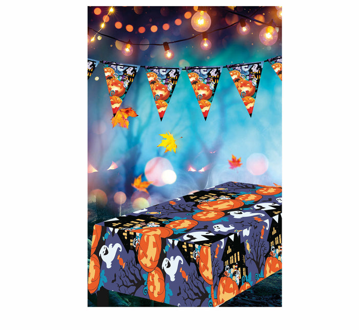 Mantel Halloween Fantasmas 2.74m