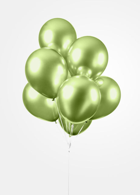 Globos Verdes Brillantes 30.5cm 100pcs