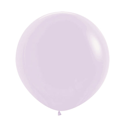 Globos Pastel Mate Lila 61cm 10pcs