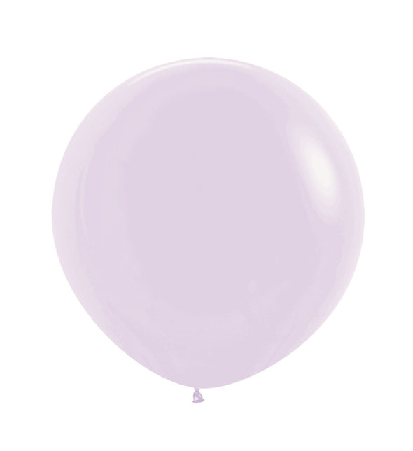 Globos Pastel Mate Lila 61cm 10pcs