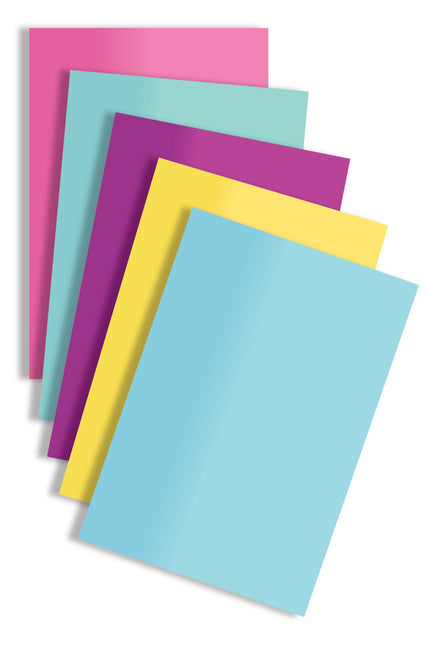 Papel crepé Colores Set 50cm 2.5m 5pcs