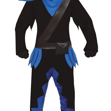 Traje Ninja Niño Azul