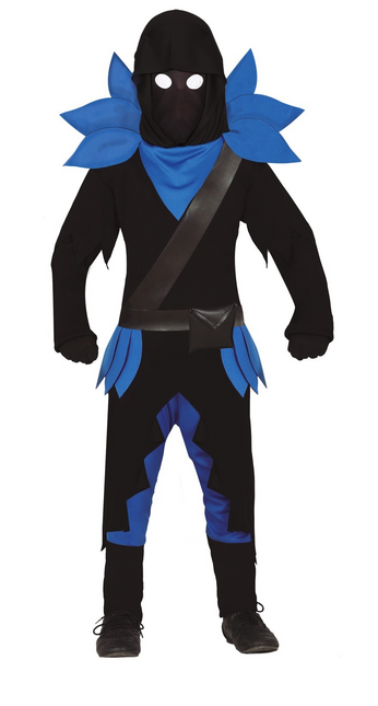 Traje Ninja Niño Azul