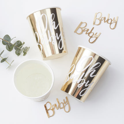 Tazas Oh Baby 8pcs