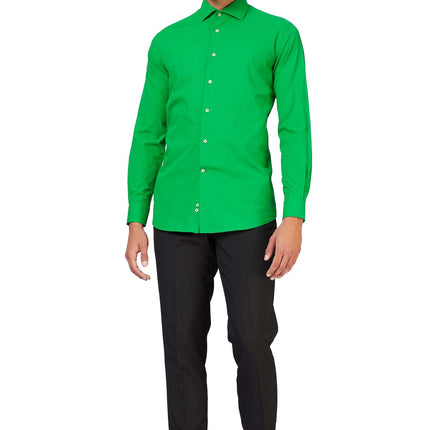 Camisa verde de hombre OppoSuits