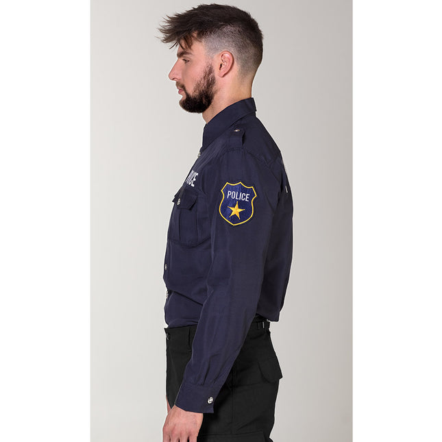 Blusa de policía para hombre