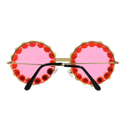 Gafas Rosa Diamante