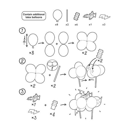 Espacio Cake topper 29cm