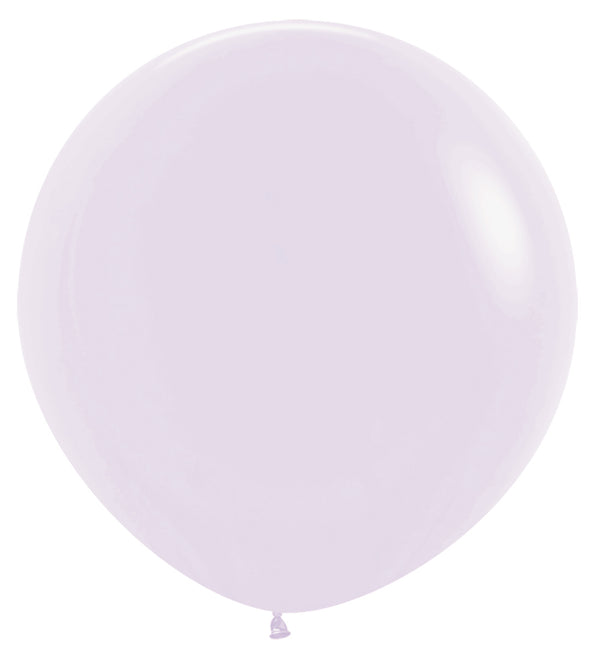 Globos Pastel Mate Lila 91cm 10pcs