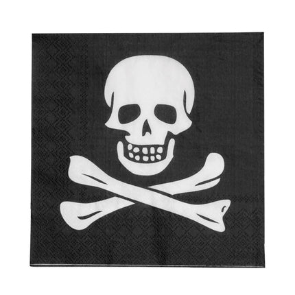 Servilletas Pirata Papel Clásico 33cm