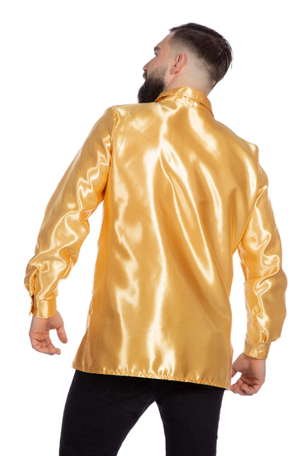 Blusa Disco Volantes Oro